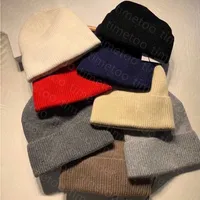 Designer Mens Beanie Womens Knitted Hat Luxury Skull Caps Winter SKI Keep Warm Rabbit Fur Cashmere Casual Outdoor Fashion Hats Top Quality 8 Colors+free Dust Bag