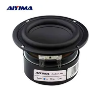Aiyima 2pcs 3 pollici Subwoofer Audio Driver Audio Driver 4 8 Ohm 25W Altoparlanti stereo HiFi portatile Woofer Altoparlante Horn H1111