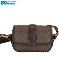 DENUONISS Original Design Female Bag Leather Creative Small Square Bag For Party Luxury Women Shoulder Messenger Bag Purse H1215