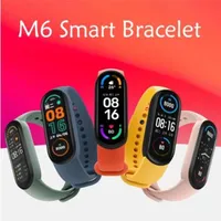 M6 M5 M4 M3 Smart Bracelet Orologio Bluetooth Band Banda Bluetooth Fitness Tracker Frequenza cardiaca Blood Pressure Monitor Schermo Smart Smart impermeabile Polsino Sport Pacchetto al dettaglio