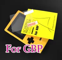 With Package PET LCD Screen Protector Protective Clear Film for GBA GBM GBA SP GBC GB GBP Game Console