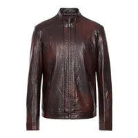 Men's Leather Jacket PU Coat Men's Fashion Casual Man Apparel High Quality Autumn Winter Clothing OGMANDO860 220115
