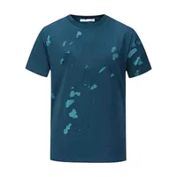 Casual designer T-shirt men's brand shirt fashion summer tide letter printing high-end men's shirt clothing XSSML