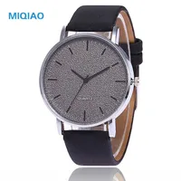 Polshorloges miqiao mode dunne horloges voor vrouwen eenvoudige casual busniss mannen luxe armband horloge zwarte klok W162