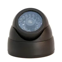 Simulation Dummy Security Surveillance Fake Caméra avec lumière LED pour une utilisation en intérieur d'extérieur NC99 Caméras IP