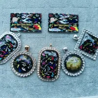 Mix estilos letras encantos para colar pulseira diy jóias fazendo componentes charme alta qualidade atacado Price