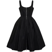 Womens designer Trendy Street Style Dresses New Suspender dress Skims Letter Pattern Pure Color Casual Dress Lady black Skirts