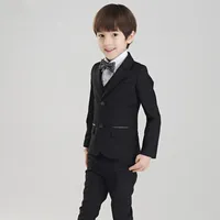 Trajes para hombre Blazers Children Suit Baby Boy Kids Blazer Boys 2021 Formal para Weddings Ropa Establezca Chaquetas + Chaleco + Pantalones 3pcs