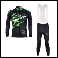 Merida Team Cycling Långärmad Jersey (Bib) Maillot Shorts Suit Pro Clothing Mountain Andas Racing Sportscykel Mjuk hudvänlig kan blandas 50618