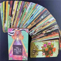 The Muses Tarot Inglês Inglês Oracle Card Divination Divination Fate Jogo X1106