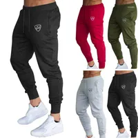 العلامة التجارية 2021 Summer Male Men's Long Sport Pants Gym Slim Fit Pontrans Prouts Running Bluggers Tweatpants TrackSuit1
