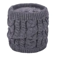 Écharpe Câble tricot Scood Écharpe avec velours Inner Femmes hiver