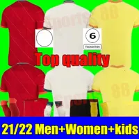 2021 2022 Futbol Formaları 21 22 Kulübü Futbol Gömlek Ladys Jersey Çocuk Camisa De Futebol Yetişkin GK Kaleci Erkekler Kadınlar Kids Seti Boş Camiseta Üniformalar Kitleri