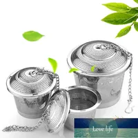 304 Stainless Steel Tea Ball Strainer Mesh Herbal Infuser Filter Leaf Spice For Teapot Köksverktyg