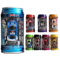 Creative Coca-Cola Can Mini Carros RC Coleção Coleção Rádio Controlado Carros Máquinas sobre os Brinquedos de Controle Remoto para Meninos Presente Kids