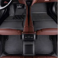 Para Honda Civic 4 Porta 2009-2021 Tapetes de assoalho Fábrico de Chão All-Tempo Impermeável Car Esteira