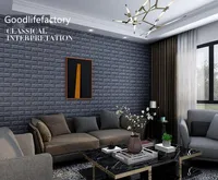 3D bakstenen wallpapers pe foam zelfklevende kunst bord geschikt voor woonkamer slaapkamer achtergrond decoratie