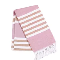 Towel Stripe Personalized Microfiber Beach Turkish 100% Cotton Printed Yoga Towels With Logo
