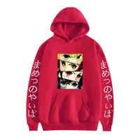 Mäns Hoodies Sweatshirts Fashion Japan Anime Roliga Hiphop Män / Kvinnor Pocket Lover Hoodie Fleece Varm Vinter Sweatshirt Oversize Unisex 4XL