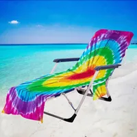 وسادة/وسادة زخرفية كرسي شاطئ كرسي محمولة منشفة حديقة بركة كرسي مع جيب الجيب ناعم المائي