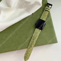 Moda Tasarımcısı Deri Kayış Apple Watch Band Serisi için 7 6 5 4 3 2 40mm 44mm 38mm 42mm 41mm 45mm Bilezik IWatch Kemer Bileklik Watchband için