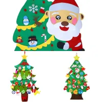 Navidad Straight Fieltro Diseños de árboles Decoraciones tridimensionalesDesigters Mano DIY PendantsDesigners Completa Estilos QFCJ