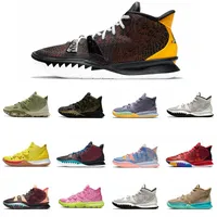 Rayguns Patrick star kyrie 7 mens basketball shoes irving 7s men Expressions Hip Hop outdoor trainers sports sneakers 40-46 Black Gold Soundwave Pale Ivory Daybreak