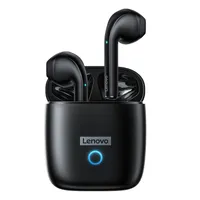 Lenovo LP50 TWS Bluetooth Słuchawki 9D Wodoodporne słuchawki bezprzewodowe Silikonowe na iPhone 13 Xiaomi z mikrofonem z mikrofonem z mikrofonem