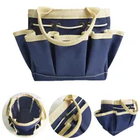 Storage Bags Garden Tool Bag Oxford Fabric Bucket For Gardening Kit Tools Excluded