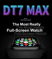 Mulheres Homens DT7 Max 44mm relógio inteligente 1.82 polegadas HD tela GPS Rack Bluetooth Chamada de Bluetooth Pressão do Sono Monitoramento de sono à prova d 'água Smart Watchs S7 para Apple Samsung