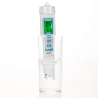 Meters 3 In 1 Multi-parameter Water Quality Tester Pen Type PH &amp;EC &amp;TEMP Meter Acidometer Analysis Device