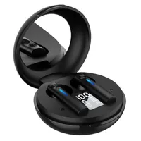 Vingerafdruk touch oortelefoon met streamer spiegel oortelefoon Draadloze Bluetooth oordopjes 3 kleuren in voorraad T15