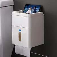 Caixas de tecido guardanapo de parede Mount Caixa de higiênico capa Creative Dispenser Paper Holder Wipe Cajas de Carton El Supplies KK60ZJ