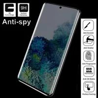 Glass Antispy S20 Plus Privace Tempered Ur Q3B8 휴대폰 보호기 용 Magtim Full Cover Private Screen Protector