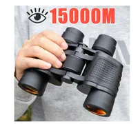 Binoculars 80X80 Long Range 15000m HD High Power Telescope Optical Glass lens Low light night vision for Hunting Sports scope