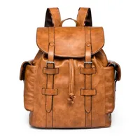 men women hiking bag School Bags pu leather Fashion designers backpack women travel bag backpacks laptop bag size 41x47x13cm