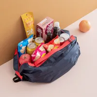 Składana torba na zakupy Supermarket Torba na płótnie Duża pojemność Przenośna torba na zakupy spożywcze Wodoodporne Torby do przechowywania podróży