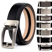 Cinture 2021 Style Brand Semplice Casual Belt Belt Designer Designer Luxury Bowhide Ratchet Fibbia automatica in lega di alta qualità