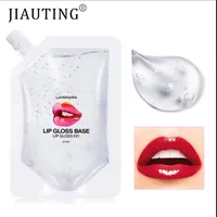 Jiauting 50ml rossetto emulsione crudo fai da te trasparente labbra lucido base idratante gel antiaderente materiale