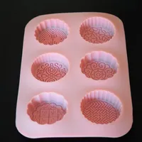 Kek Araçları Silikon 3D Çikolata Sabun Kalıp Şeker Pişirme Kalıp Tava Tepsi Kalıpları