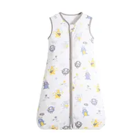 Baby Sleeping Bag para Nascido Bebê Cobertor Wearable 0.5 Tog Verão 100% algodão Impressão Vest Sleep Saco Meninos Meninas 0-3 Anos 211025