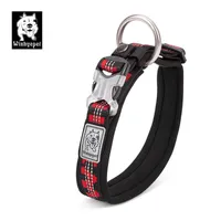 Truelove Pet Collar Best Neoprene Padded Collare per cani riflettenti 3M per grande bonus Medio Bonus Dog Tracker TAG Feature YC1854 x0713