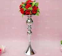 Groothandel -no bloem inclusief, gratis verzending vintage bloem vaas / tafel 123 middelpunt / 39 cm lang / mentale123 kandelaar