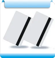 Venta al por mayor - Tarjeta de banda magnética Hico 200pcs en color blanco, 2750OE / en blanco, tarjeta HiCo, 1,2,3 vía