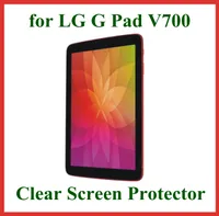 LG G Pad V700 için 3 adet Şeffaf LCD Ekran Koruyucu 10.1 inç Tablet PC Koruyucu Film