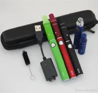 Dry herb vaproizer vape pens electronic cigarettes ego evod starter kits ecig evod battery Mini ago g5 herbal vapor atomizer zipper case kit