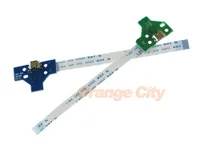 LED Power Charge Board socket Ribbon Cable for PS4 Wireless Controller 12 PIN 14 pin board and 12 PIN 14 PIN cable