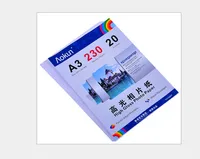 A3 (420 * 297 mm) 230 g 20 Blatt Hochglanz-Fotopapier Wasserdichtes Papier Fotopapier Tintenstrahl, Für eine Vielzahl von Tintenstrahldruckern