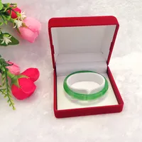 Qualità Red Velvet Jewelry Packaging Contenitori di regalo e Organizzatore per la vigilanza del braccialetto del braccialetto di cassa dei monili d'epoca Grande Quantita logo personalizzato