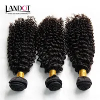 Indian Curly Hair Unprocessed Indian Kinky Curly Human Hair Weave Bundles 3Pcs Lot 8A Grade Indian Jerry Curls Hair Extensions Natural Black